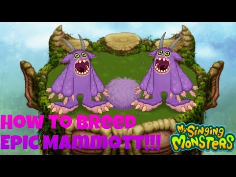 Backdate 4 How To Breed Epic Mammott!!!