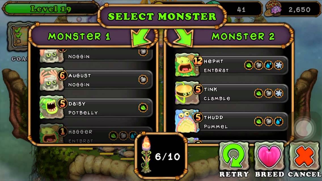 Backdate 4 My Singing Monsters Episode : How To Breed A RARE Bowgart