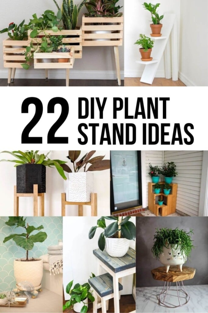 Easy Wooden DIY Plant Stands You Can Make Today - Anika's DIY Life