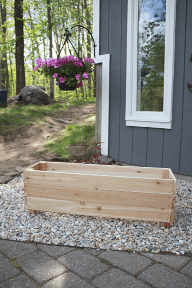 How To Build A DIY Planter Box - Our First Homestead